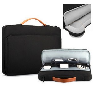모니지앤 전면보호 슬림 심플 노트북 가방, 15인치~15.6인치(43cmx31cm)