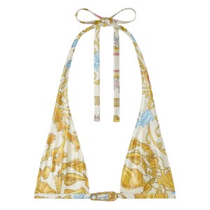 베르사체 언더워터 바로코 비키니 탑, 골드계열+베이지계열, Numeric 3(KR 77)
