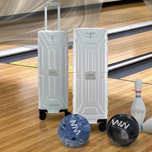 WIW 하드 캐리어 볼링가방 볼링백 3볼백 실버 에디션, 3볼백 실버 에디션+실버악세사리백, 1개