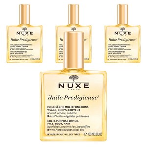 눅스 윌 프로디쥬스 드라이 오일, 100ml, 4개