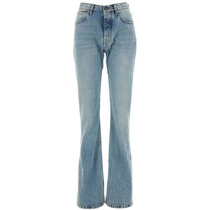 발렌시아가 low-rise straight-leg jeans