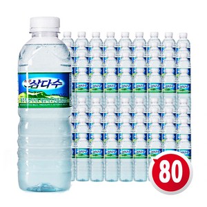 삼다수 생수, 80개, 500ml