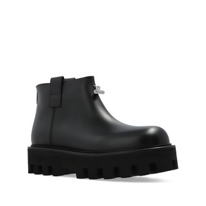 알렉산더맥퀸 집업 플랫폼 앵클 부츠, Italy 36.5(KR 235), 블랙계열