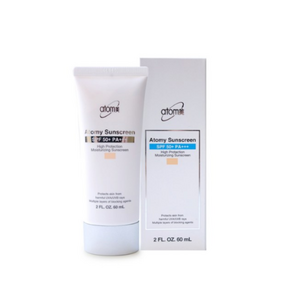 애터미 선크림 베이지 SPF50+ PA+++, 60ml, 4개