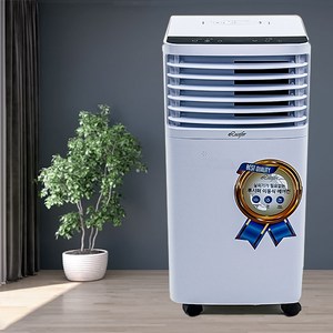 저소음 이동식에어컨 실외기없는에어컨12 000btu 미니에어컨 원룸에어컨 15평형급 제습기능 강력냉방/2년무상수리, LCF-12000BTU
