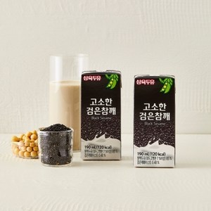 [숨결]삼육두유 고소한검은참깨 190ml 24개