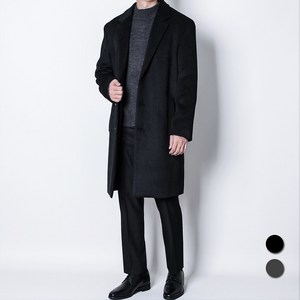 디아웃핏 M~3XL 남자 프리미엄 리얼 울코트 고급 빅사이즈 캐시미어 오버핏 롱코트