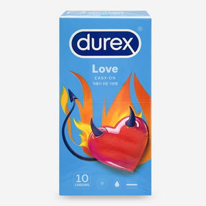 듀렉스 러브 일반형 콘돔, 10개입, 1개