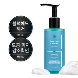 히이즈 듀얼포어 클렌저 모공축소 피지제거, 200ml, 1개