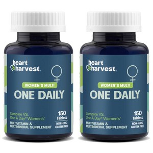 Heart & Harvest 우먼스 멀티 원 데일리 타블렛, 150정, 2개