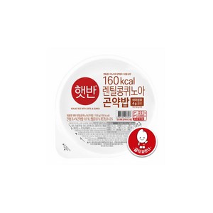 햇반 렌틸콩퀴노아곤약밥, 150g, 6개