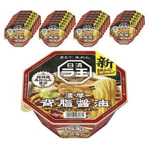 닛신 라오 진한 돼지기름 쇼유 113g, 24개