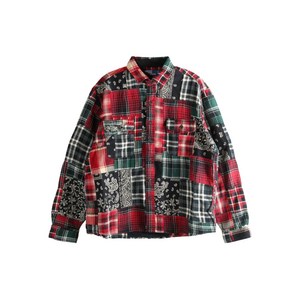 폴로랄프로렌 패치워크 체크 셔츠