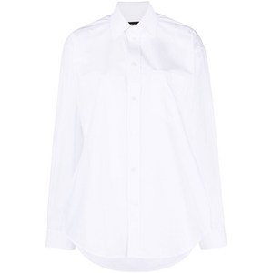 발렌시아가 아워글래스 셰이프 긴소매 셔츠