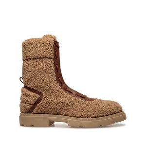 발리 젠디 페이크 퍼 앵클 부츠