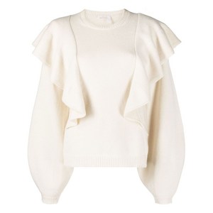 끌로에 러플 디테일 스웨터