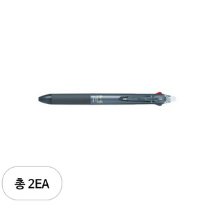 파이롯트 프릭션 2색 2C 볼펜 0.38mm, 그레이, 2개