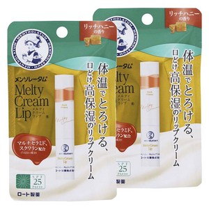 멘소래담 멜티 크림 립, 2.4g, 리치허니향, 2개