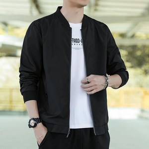 남자 야구 점퍼 봄 가을 간절기 바람막이 집업 항공점퍼 Men's jacket