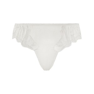 돌체앤가바나 레이스 디테일 텅 팬티, 화이트계열, Italy 4