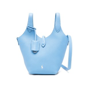 폴로랄프로렌 스몰 폴로 플레이 레더 크로스 백