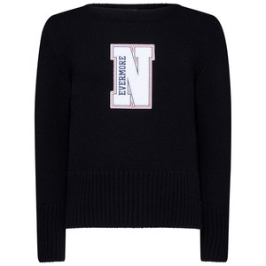 톰 브라운 슬로건 프린트 스웨터, 블랙계열, Numeric 1(KR 95)