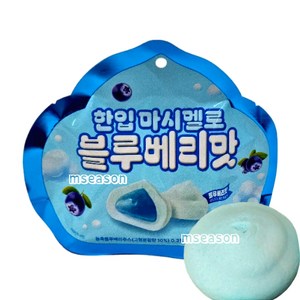 한입 마시멜로 블루베리맛 40g, 1개