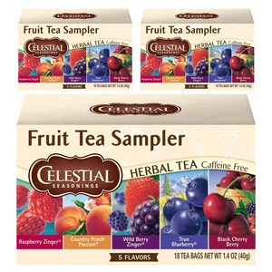셀레셜시즈닝스 프루트 티 샘플러 허벌 무카페인