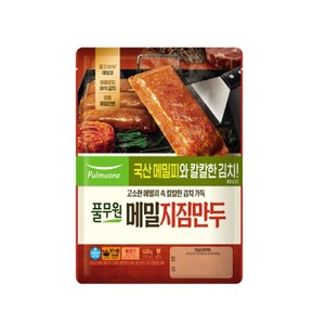 (냉동)[풀무원]메밀지짐만두400g, 400g, 4개