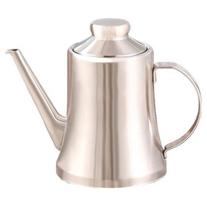 SoBuy 스테인리스 거름망 내장형 오일 보관 포트 실리콘 마개 포함, 1000ml, 1개