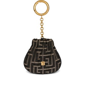 발망 모노그램 자카드 키링