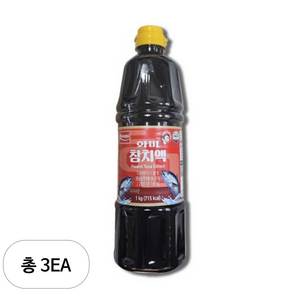 화미 참치액, 1kg, 3개