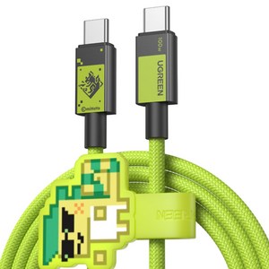 유그린 x 원신 키니치 쿠훌 아쥬 콜라보 100W PD C타입 to C타입 고속충전케이블 원신 에디션 키메라 알레브리우스 별자리