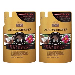 쿠마노 내추럴 오일 3종 무실리콘 컨디셔너 리필용