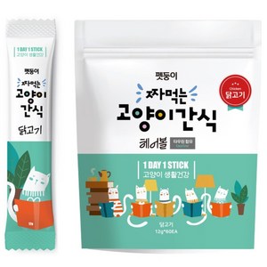 펫둥이 짜먹는 고양이 간식 3가지맛, 닭고기, 720g, 1개