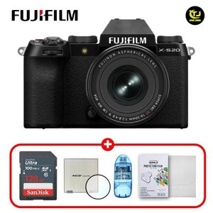 후지필름 X-S20+XF16-50mm F2.8-4.8 R LM WR KIT / 국내정품 박스미개봉 / 128G+필터+리더기+보호필름+극세사융 / TJ