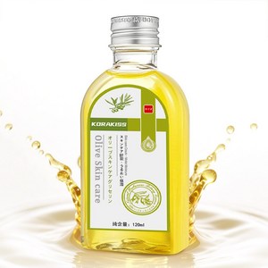 [당일 발송] 올리브 세럼 바디 오일 고보습 진정 마사지 오일 피부 광택 개선, 1개, 120ml