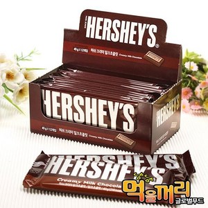 허쉬 초콜릿 밀크 40g x 12개, 1개, 480g