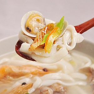 간편한끼! 생칼국수/생수제비 6인분세트/12인분세트 맑은 해물맛, 1개, 2kg