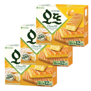 오리온 진한 디저트 케익 오뜨 치즈, 288g, 3개