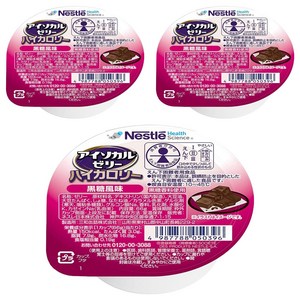 네슬레헬스사이언스 아이소카르 젤리 하이칼로리 흑당 맛, 66g, 3개