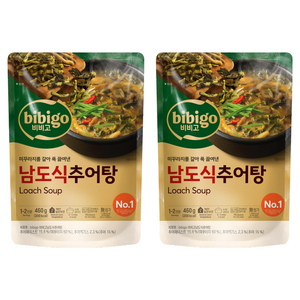 비비고 남도식 추어탕, 460g, 2개