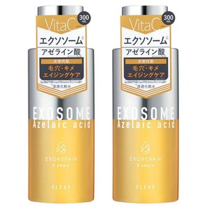 비앰플 엑소좀 아젤라익 애씨드 엑소리페어 클리어 화장수, 300ml, 2개