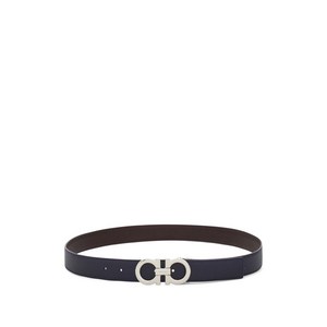 페라가모 간치니 리버서블 벨트, cm 95, 블루계열