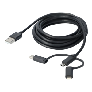 플라잉타이거 코펜하겐 3M 3in1 충전 케이블 다용도 멀티 USB 5핀 8핀 c타입
