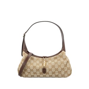 구찌 재키 슬림 캔버스 스몰 숄더 백