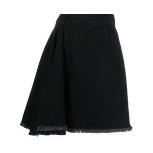 알렉산더맥퀸 알렉산더 맥퀸 하이웨이스트 A라인 스커트, 블랙계열, Italy 38(KR 44)