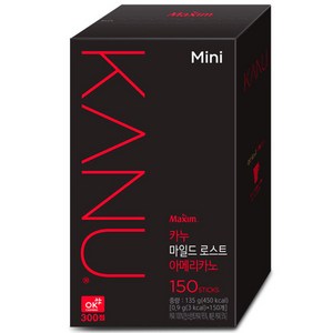 카누 미니 마일드로스트 아메리카노 150T + 물티슈, 135g, 150개입, 1개