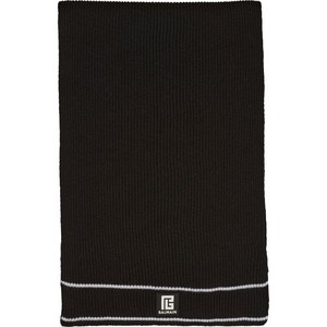 발망 발망 로고 패치 골지 스카프