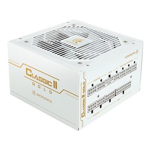 마이크로닉스 Classic II 골드 풀모듈러 화이트 ATX3.1